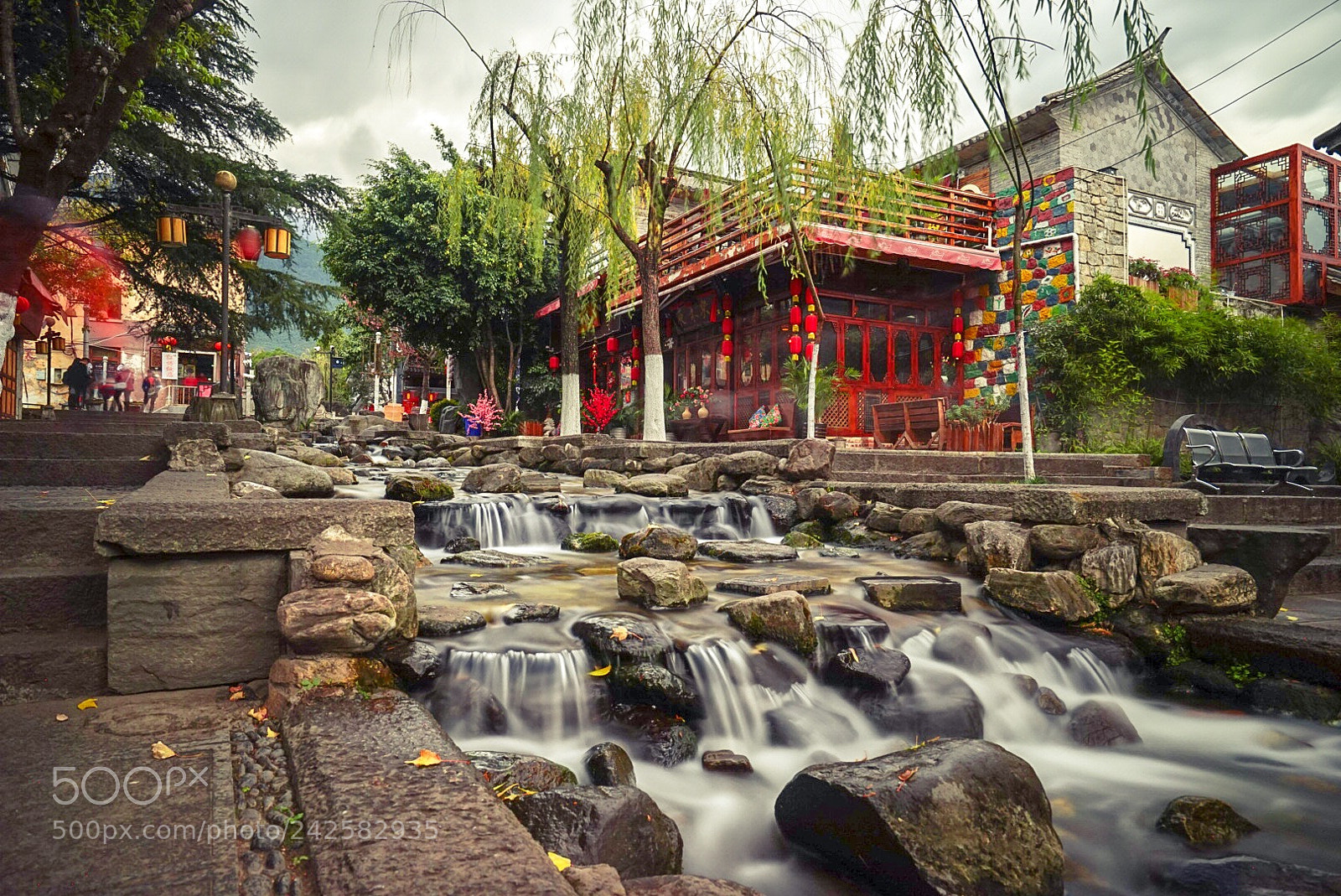 Sony a7 sample photo. Ancient chinese town photography