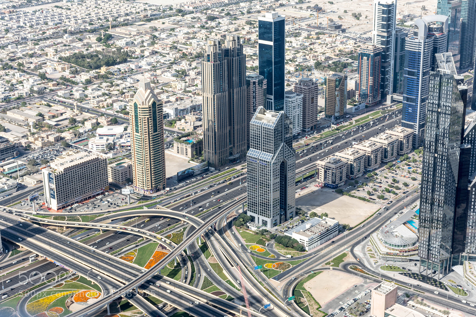 Nikon D7100 sample photo. View from burj khalifa photography