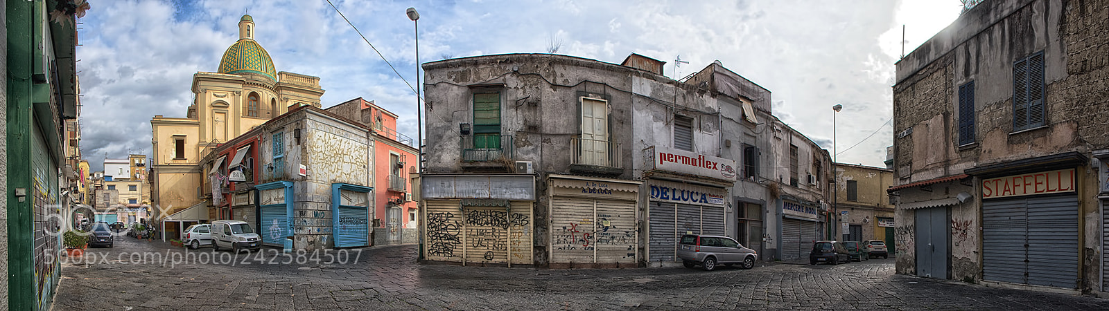 Nikon D810 sample photo. Panorama neapel photography