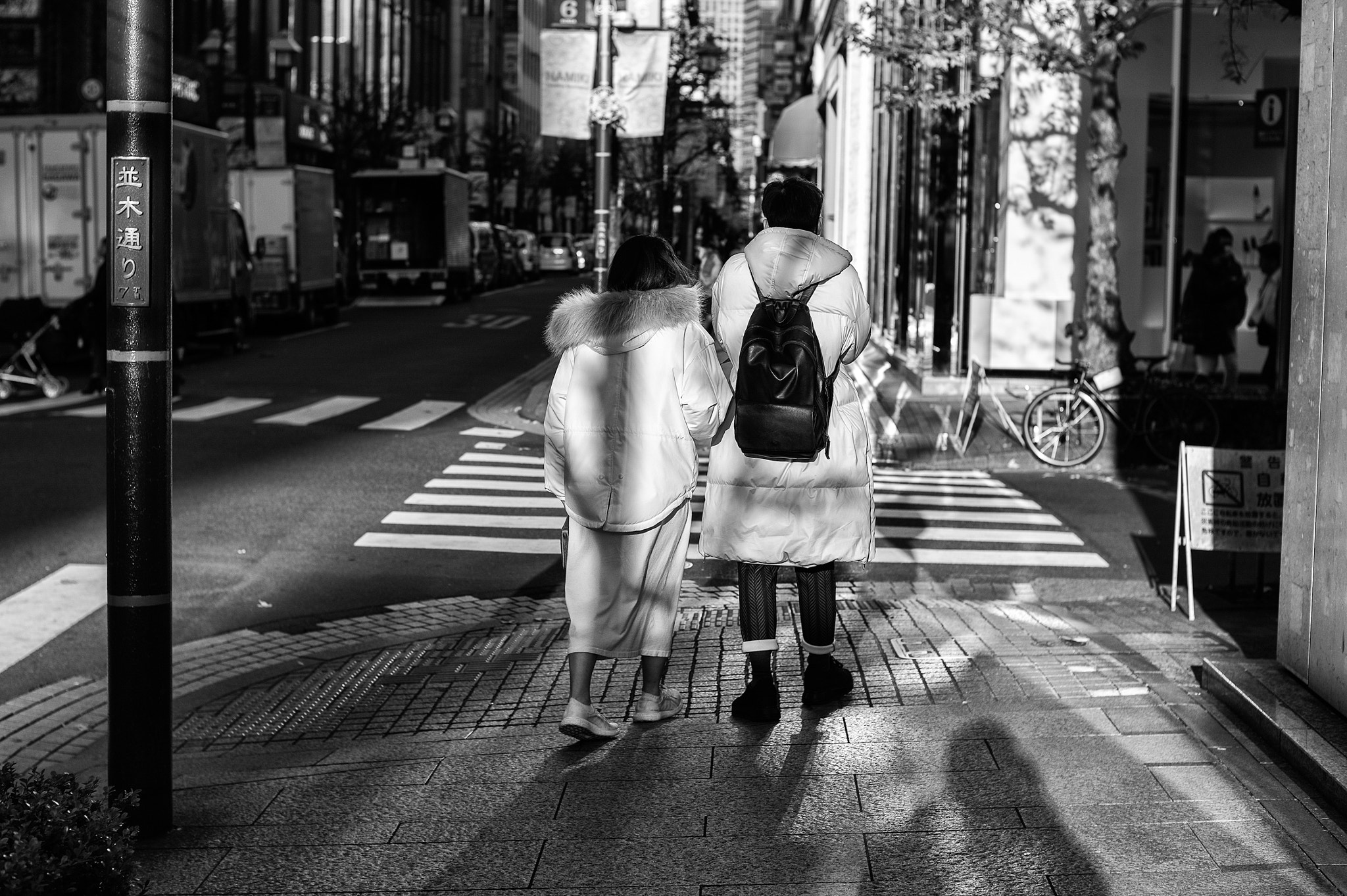 Leica M-Monochrom sample photo. Ginza snapshot/18.01.15 photography