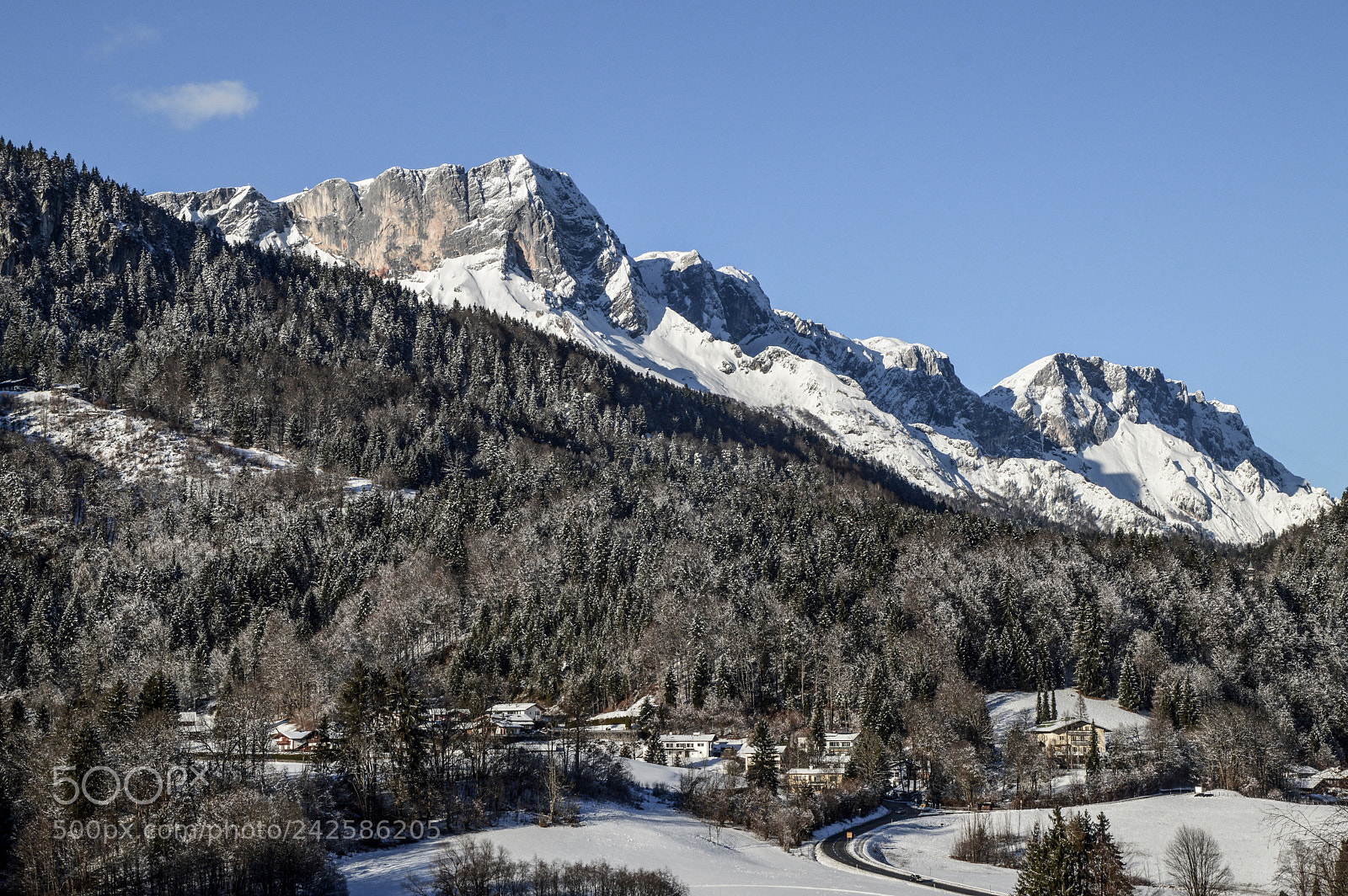 Nikon D3200 sample photo. Blick zum untersberg photography