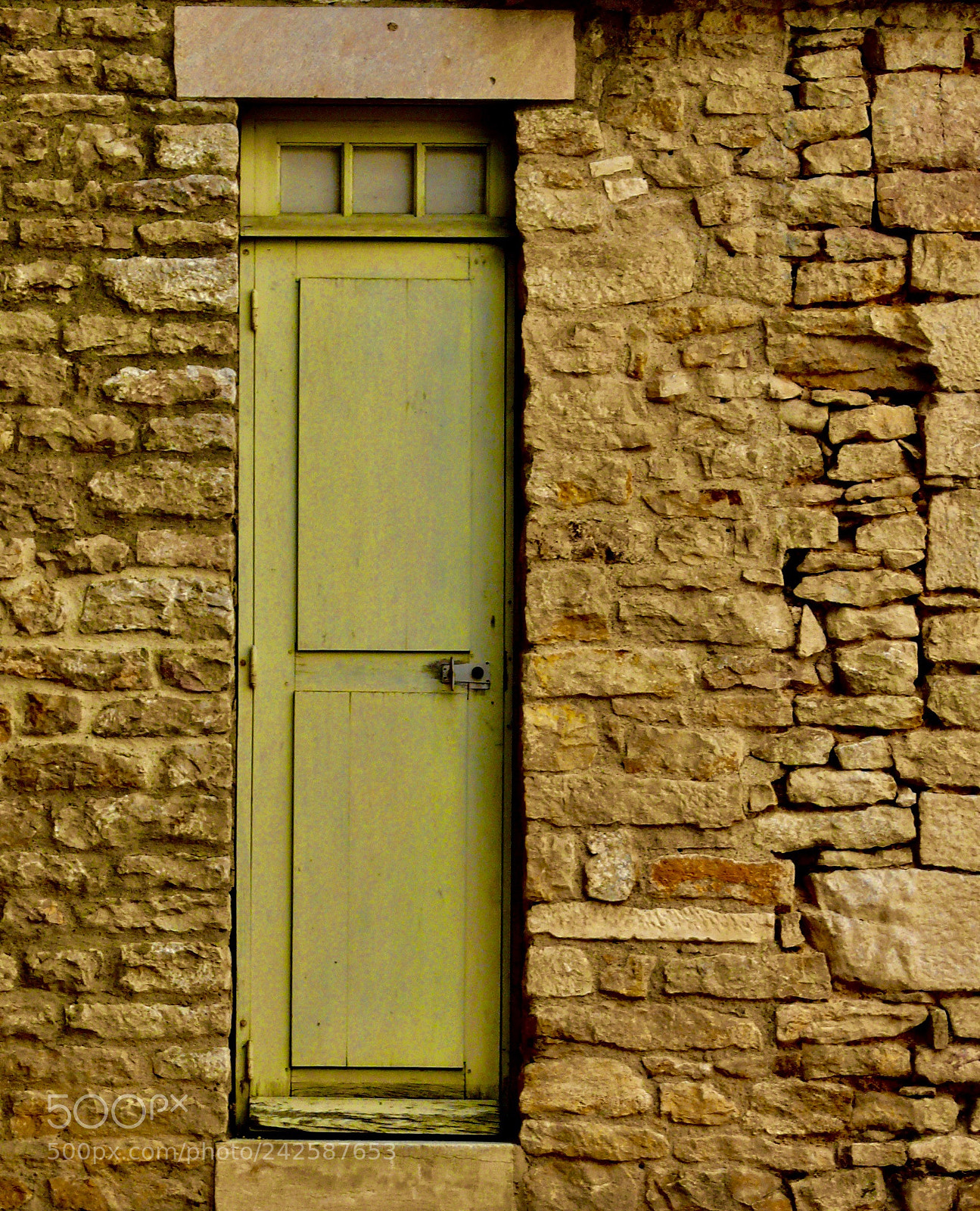 Leica V-LUX 1 sample photo. Green door photography