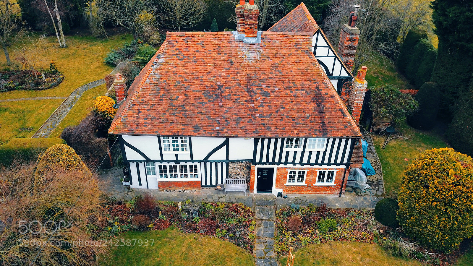 DJI FC220 sample photo. Kentish house photography