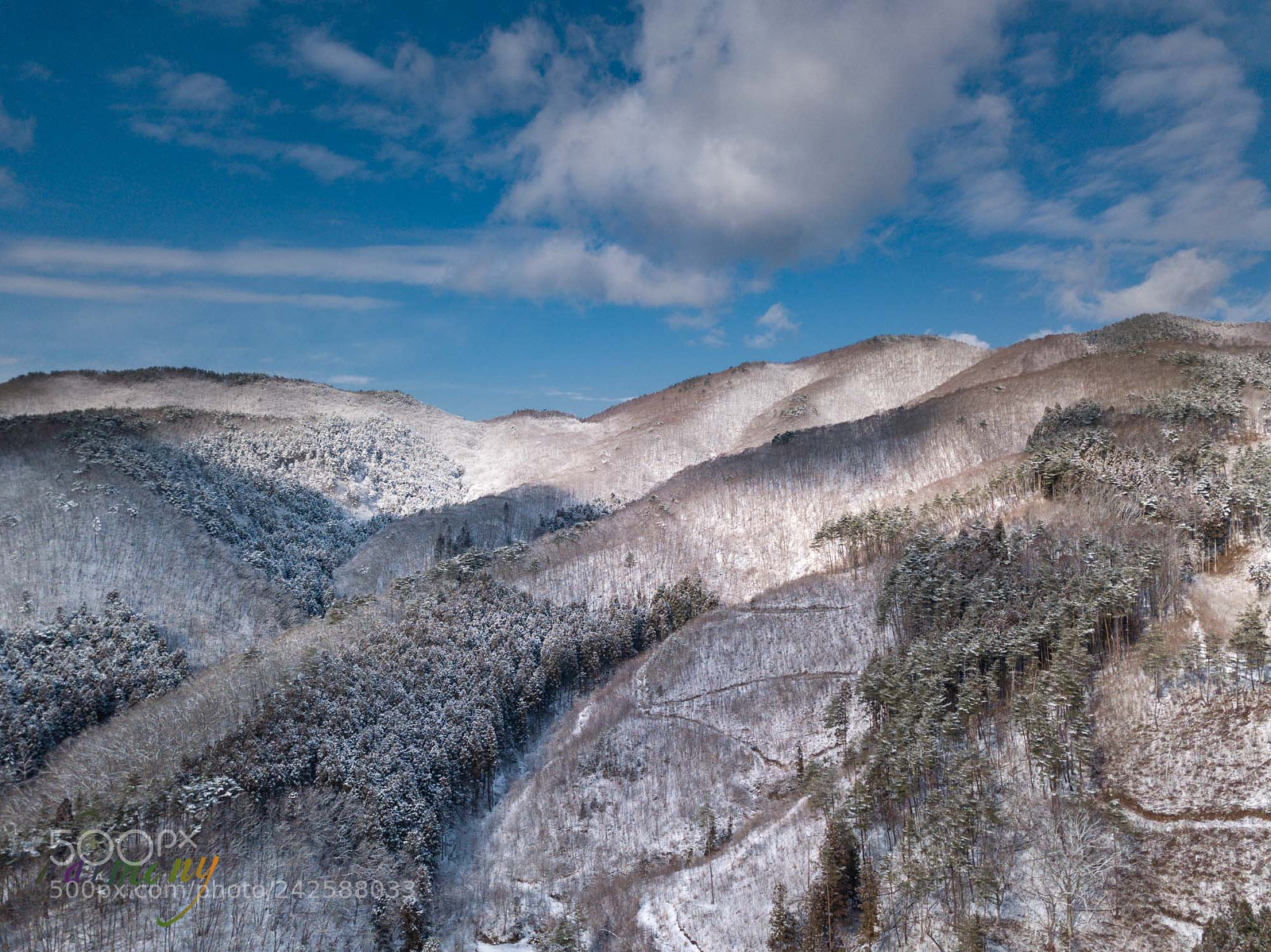 DJI FC220 sample photo. Clear mountains photography