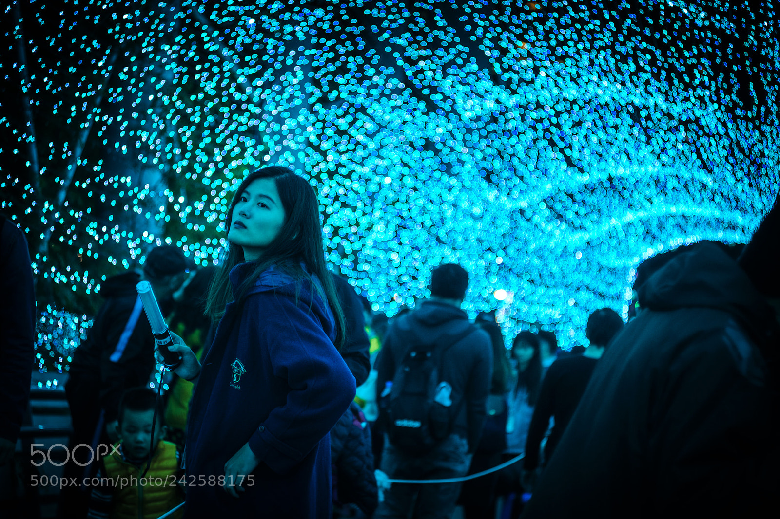 Fujifilm X-T20 sample photo. Lady under lights photography