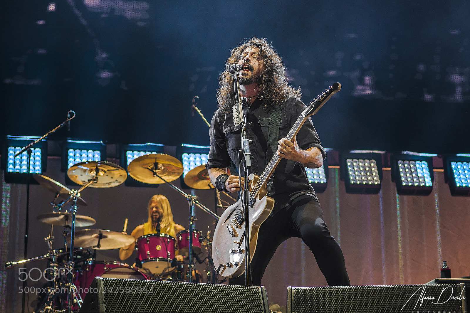 Nikon D7100 sample photo. Foo fighters photography