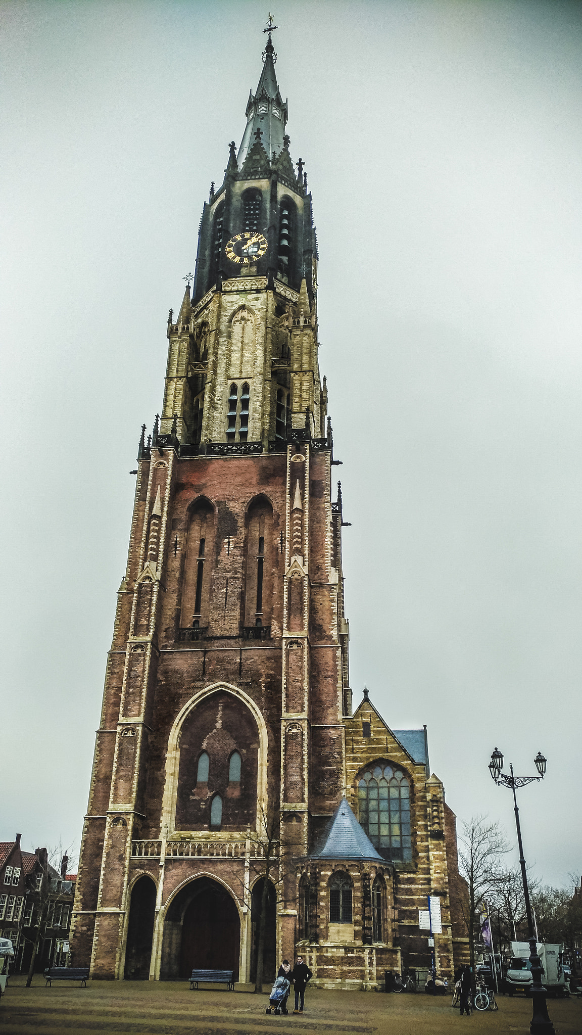 ASUS Z012DC sample photo. Delft gothic church photography