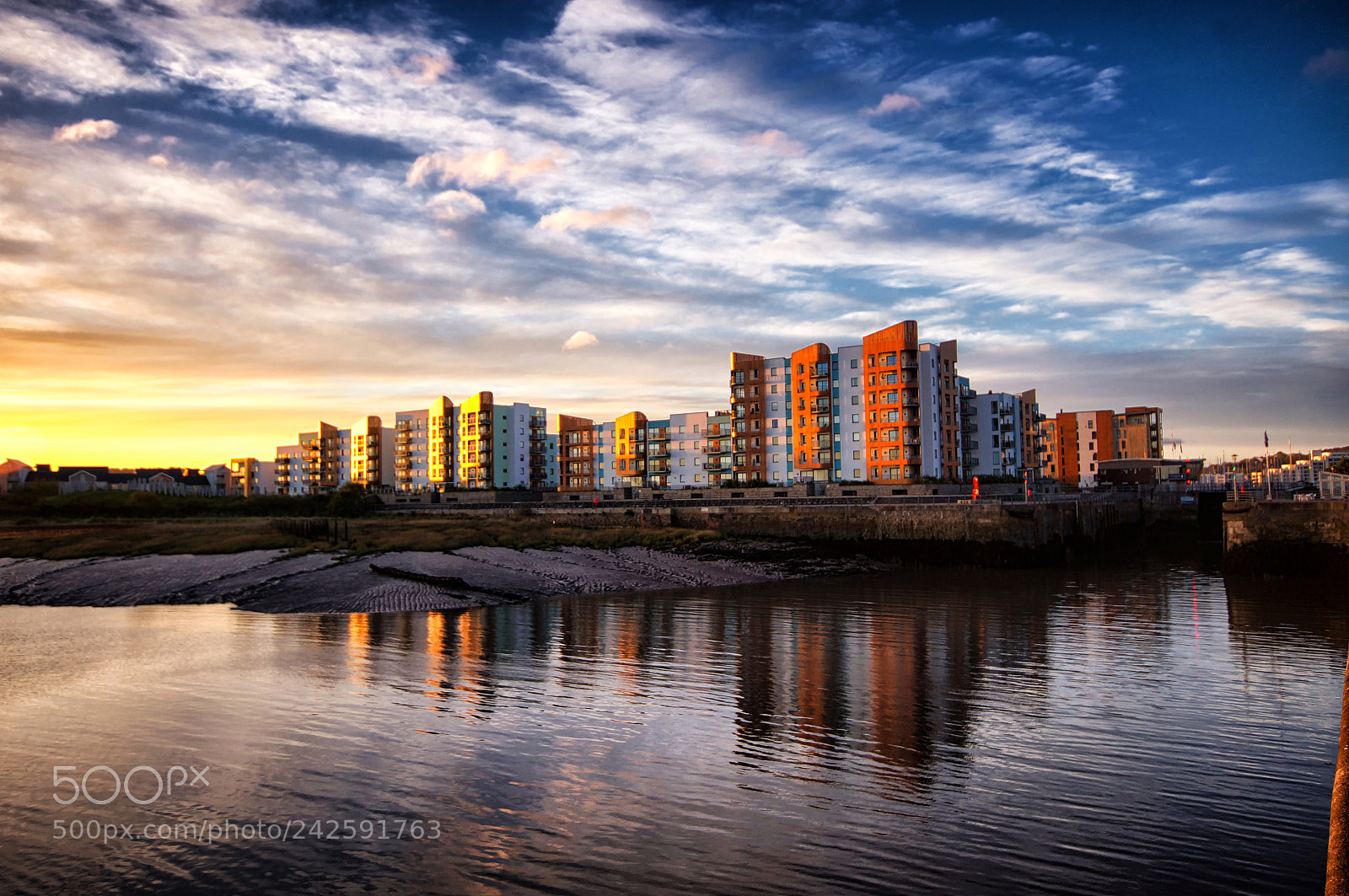 Sony SLT-A57 sample photo. Portishead reflections photography