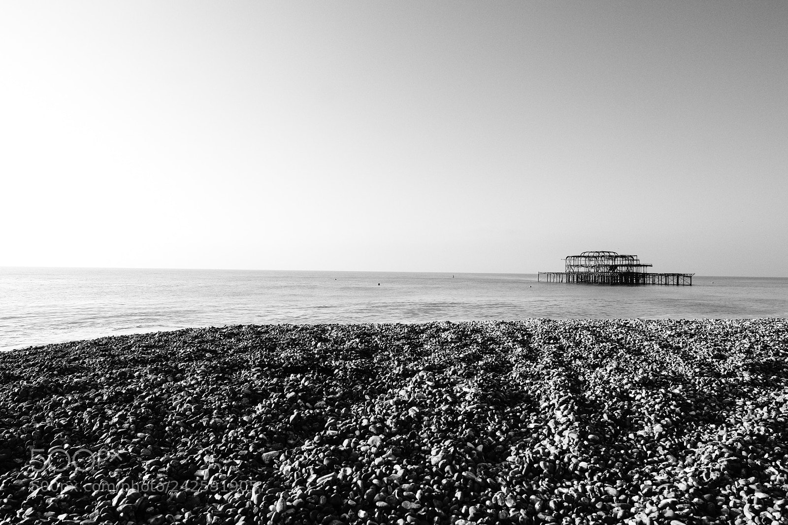 Fujifilm X-T2 sample photo. Old brighton pier photography