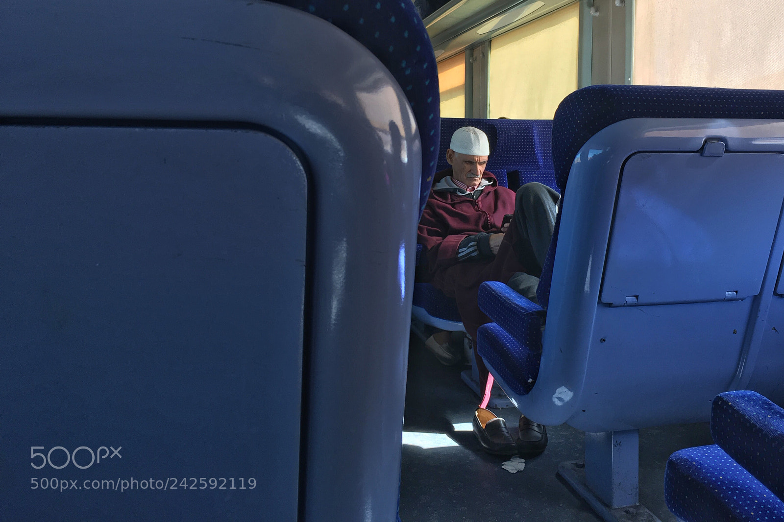 Apple iPhone 6s sample photo. On the train from photography