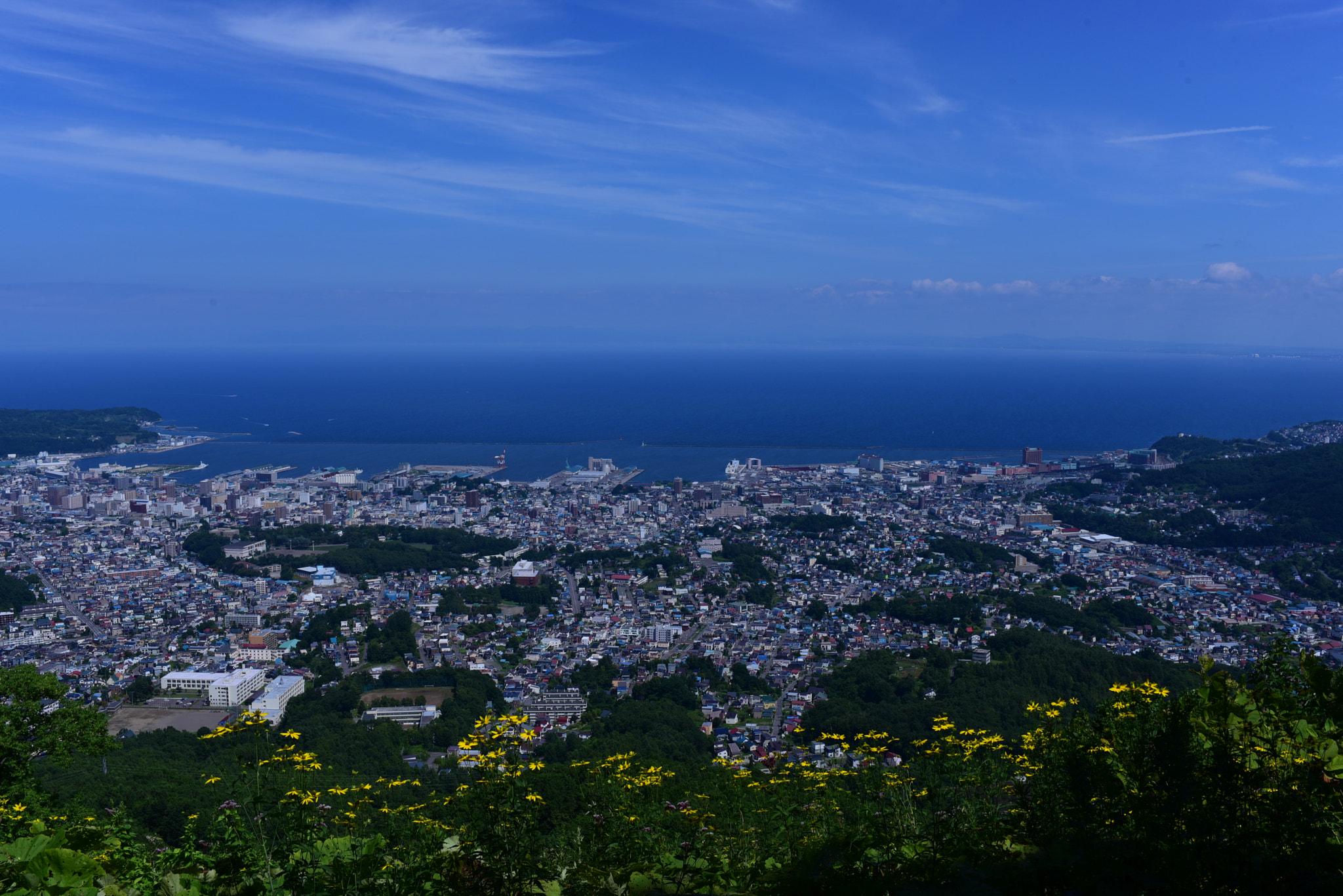 Nikon D750 + Nikon AF-S Nikkor 35mm F1.8G ED sample photo. Sea view from the tengu mountain. photography