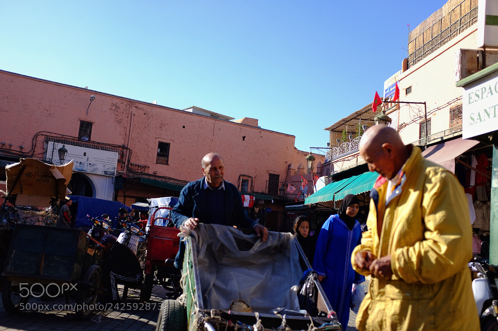 Fujifilm X100T sample photo. Djemaa el fna-marrakech photography