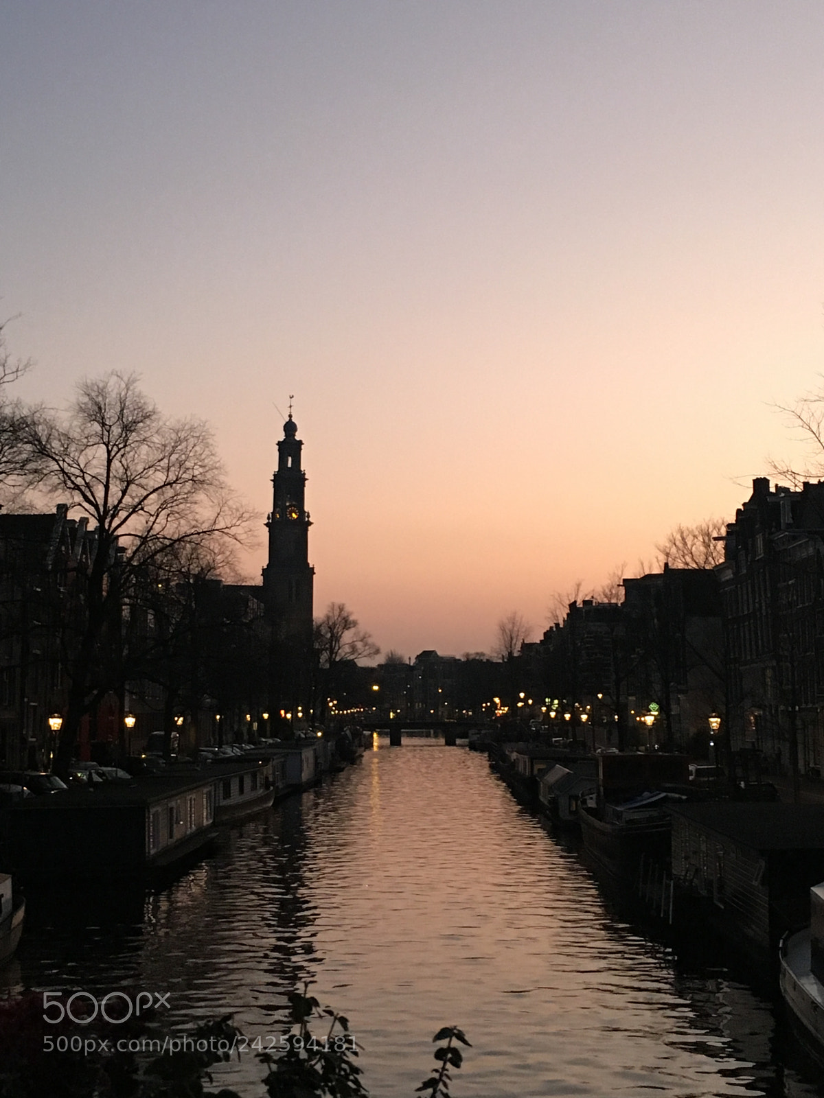 Apple iPhone 6s sample photo. Night falls over amsterdam photography