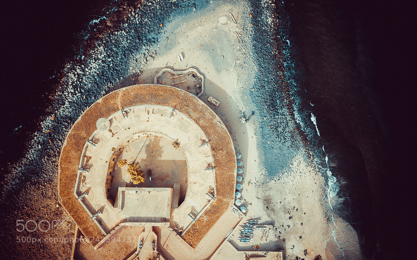 DJI FC220 sample photo. Senegal, gorée photography