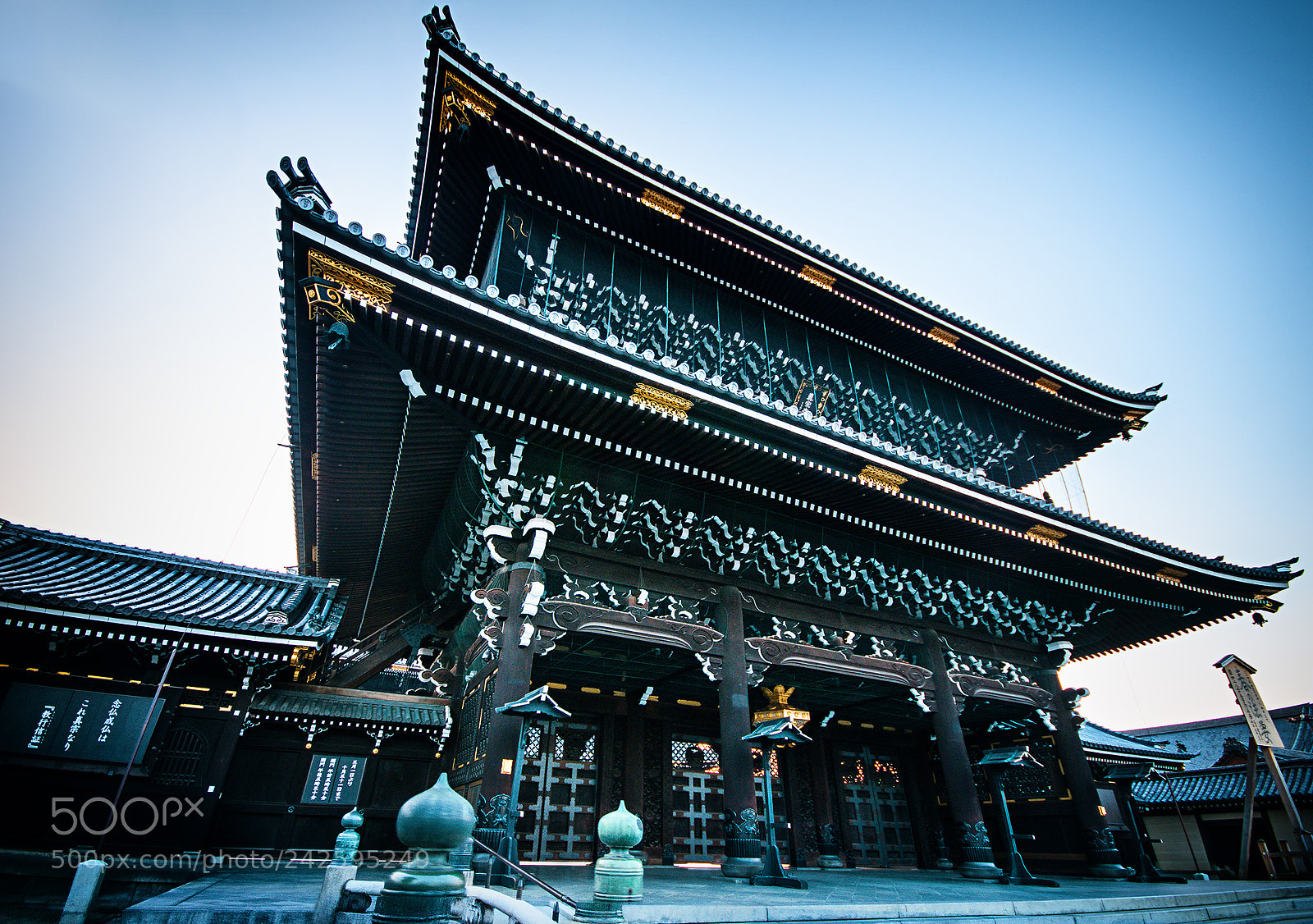 Nikon D300 sample photo. 東本願寺 photography