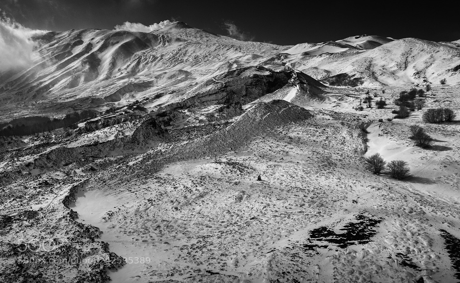 DJI FC220 sample photo. Etna nord- aerial view photography