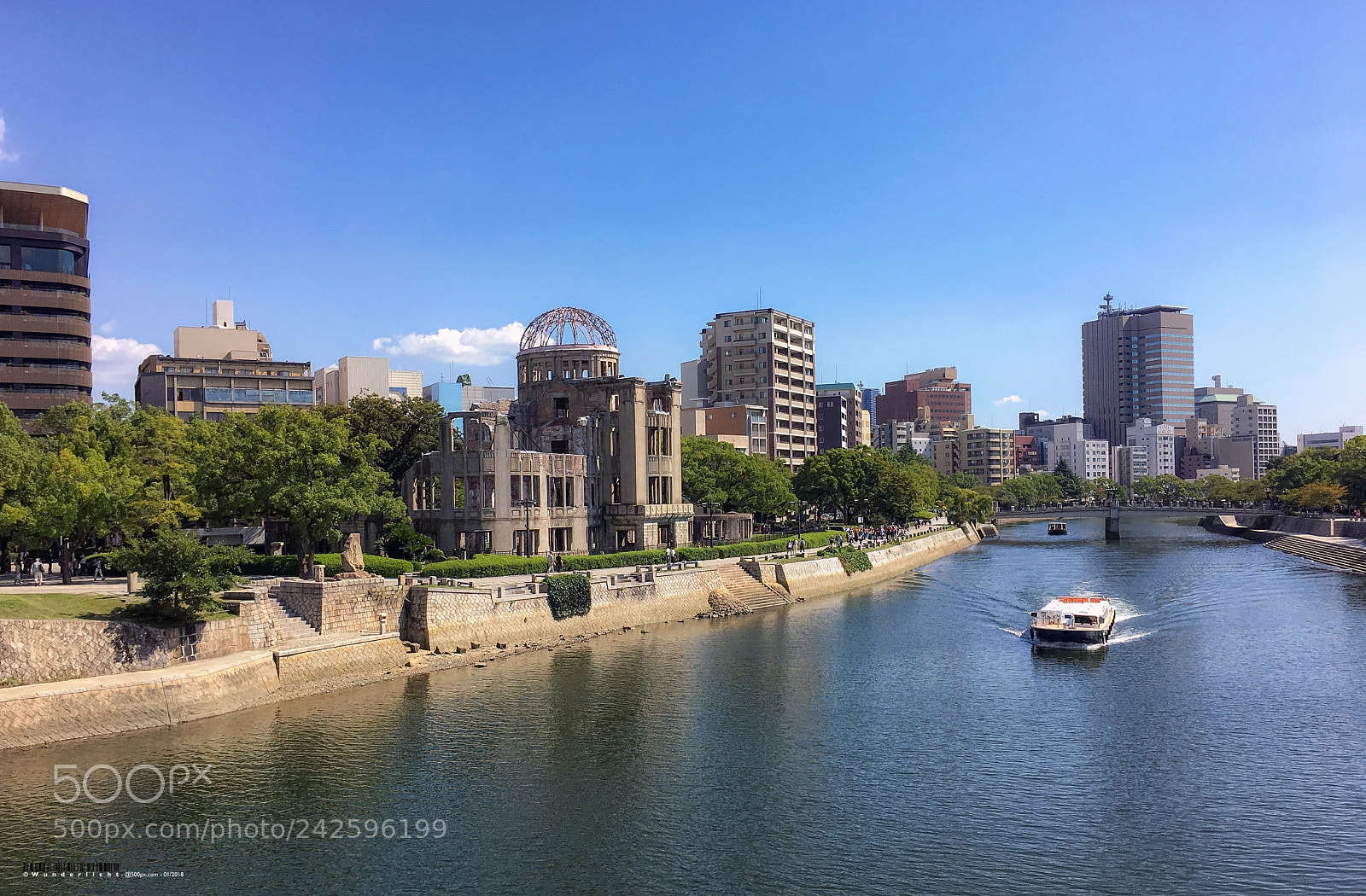 Apple iPhone 6s sample photo. Hiroshima peace memorial photography