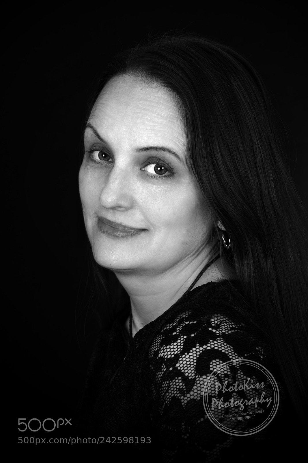 Nikon D810 sample photo. Black and white portrait photography