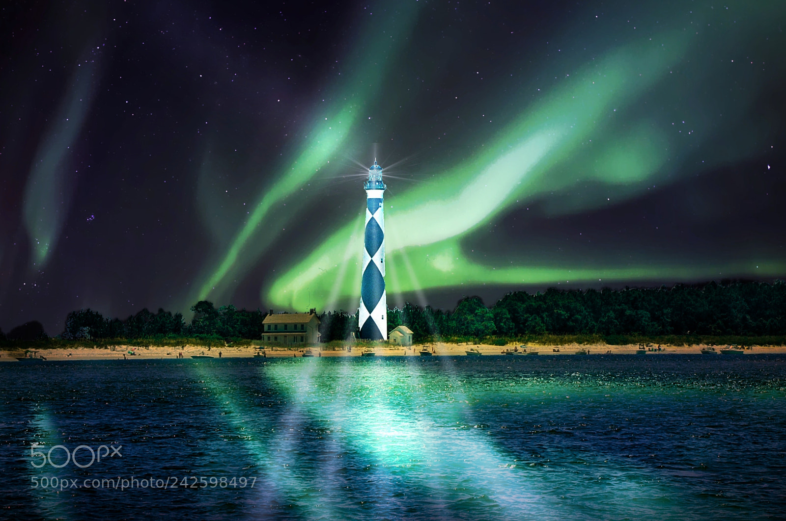 Nikon D700 sample photo. Lighthouse photography