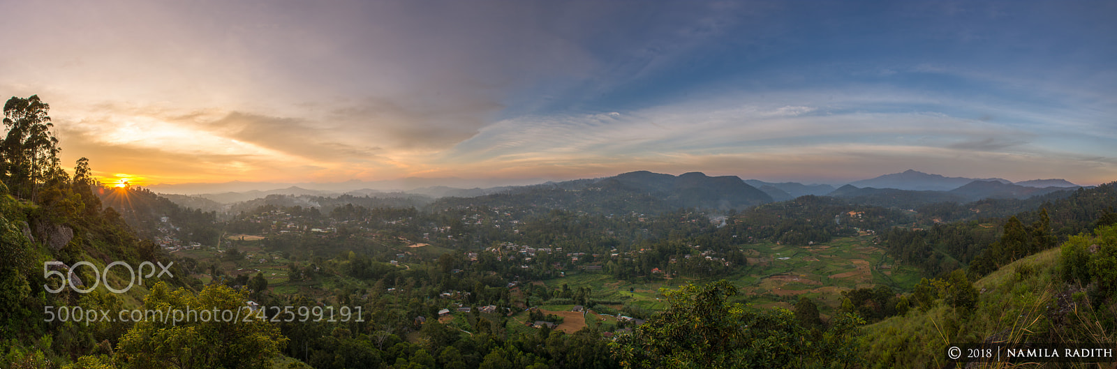Nikon D7100 sample photo. Dusk at porawagala photography