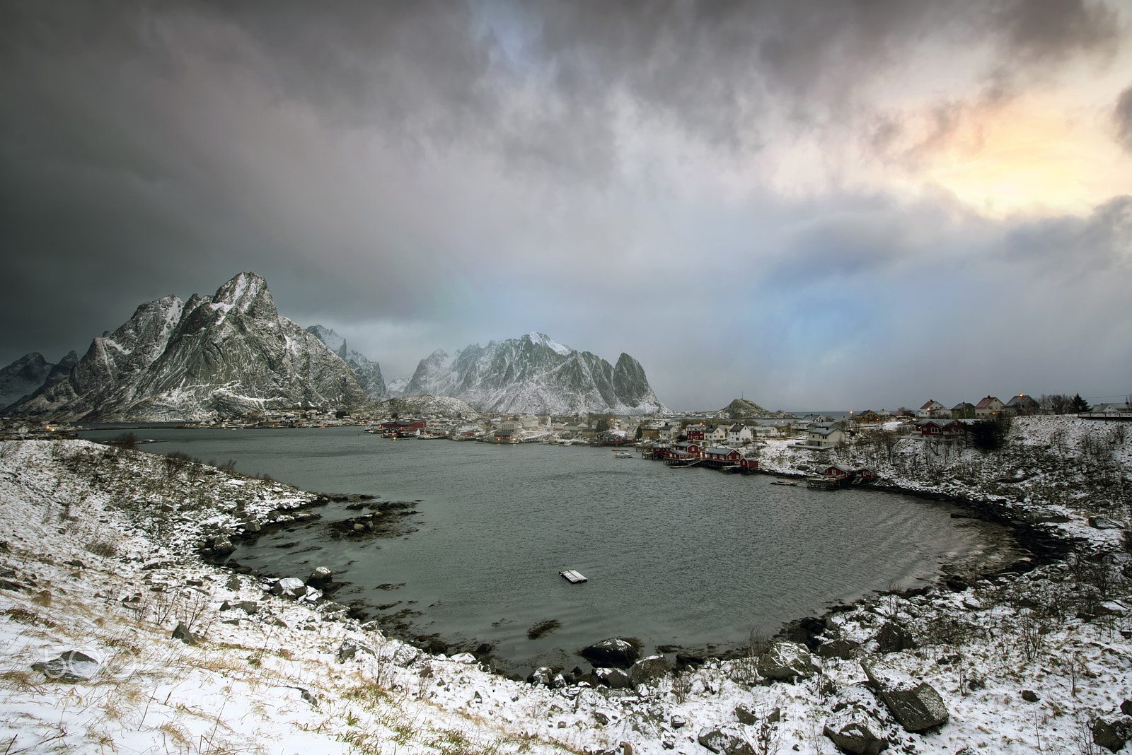 Nikon D610 sample photo. Lofoten sunset photography