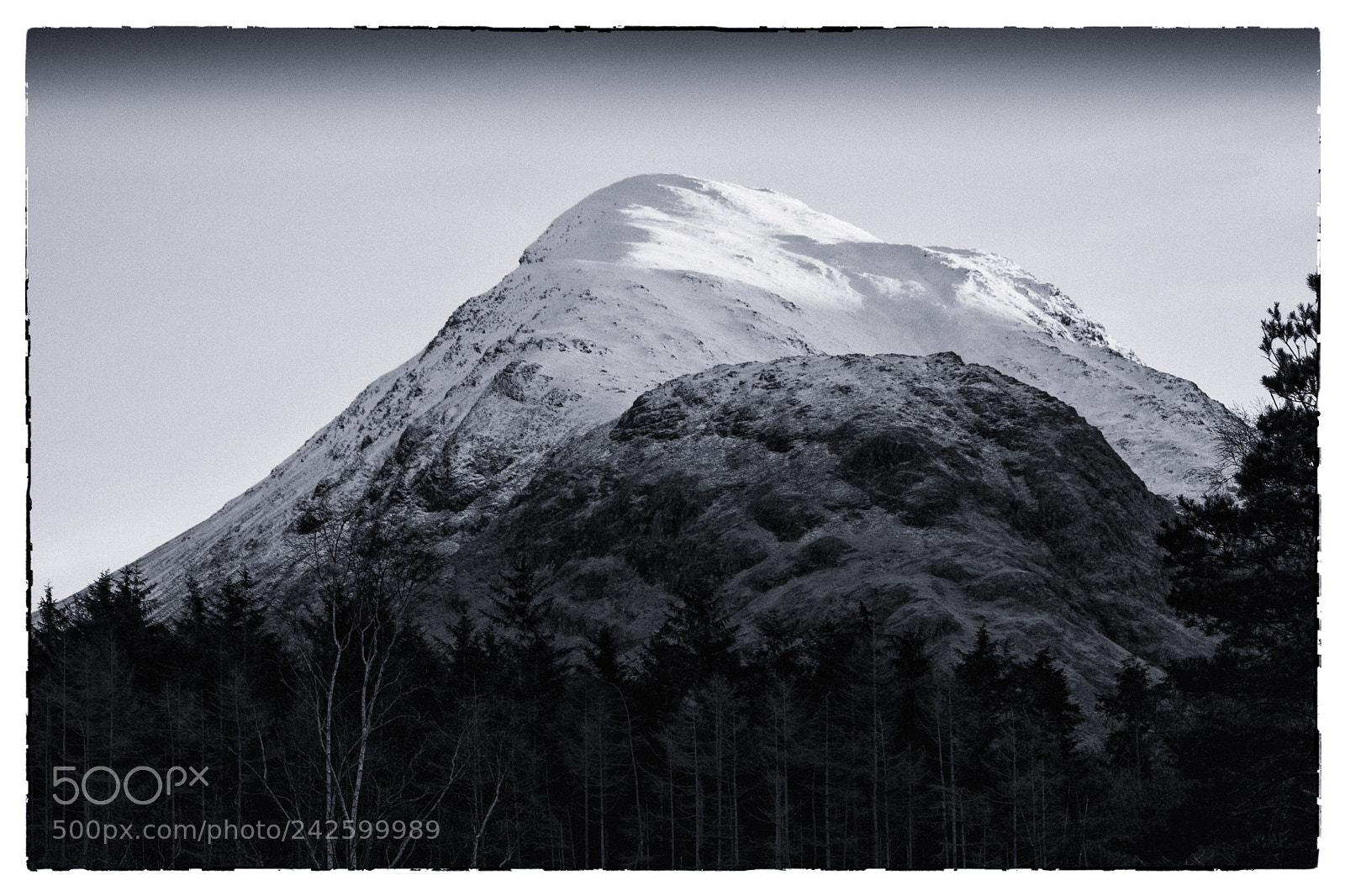 Nikon D7200 sample photo. Stob ghabhar mono photography