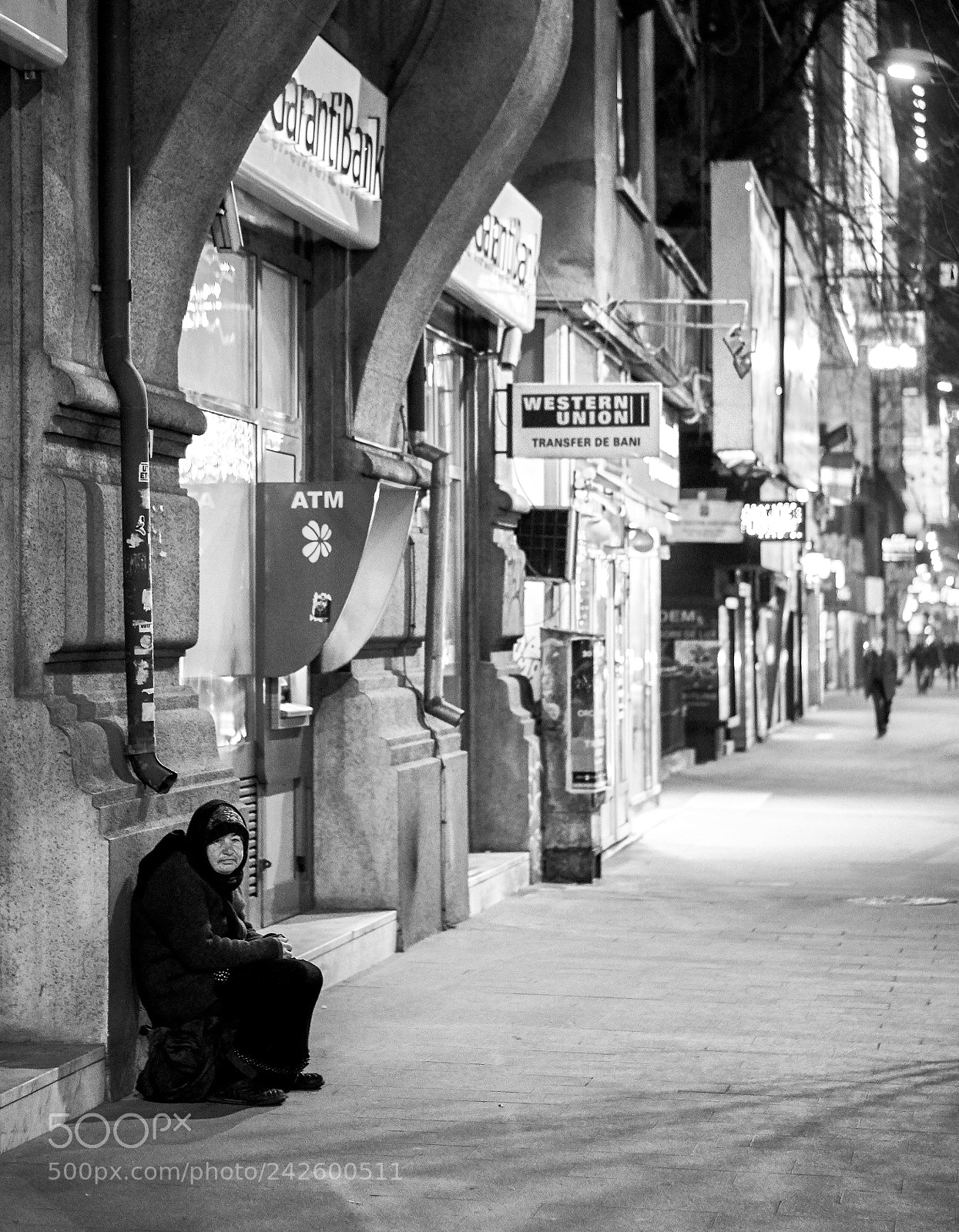 Sony a6300 sample photo. Black and white poverty photography