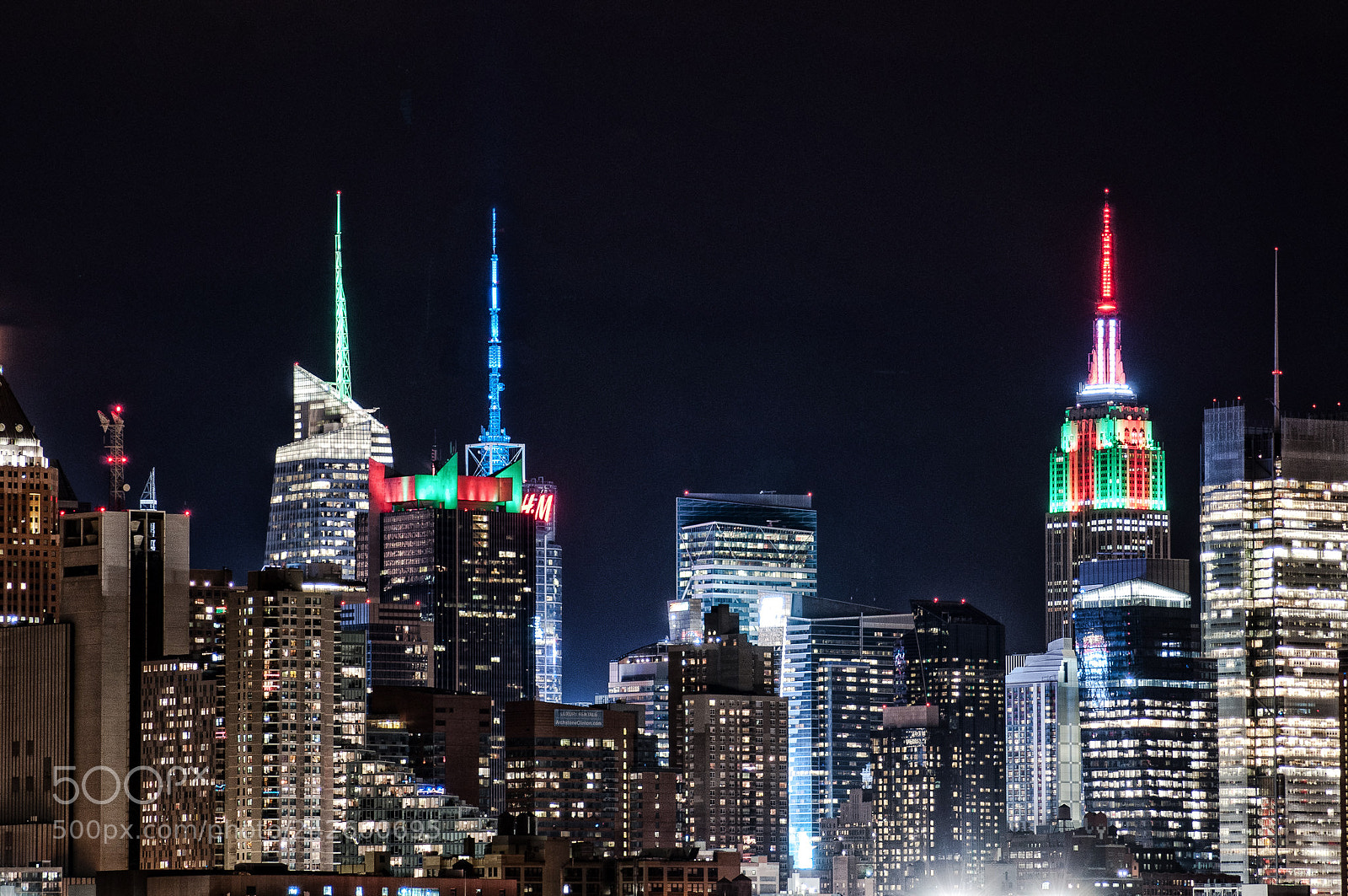 Nikon D300S sample photo. Nyc holiday cityscape photography