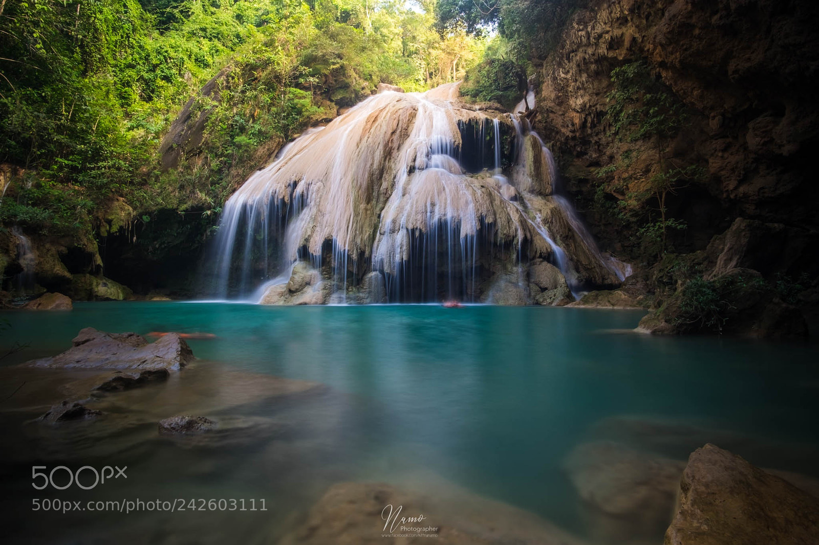 Fujifilm X-T10 sample photo. น้ำตกก้อหลวง thailand photography