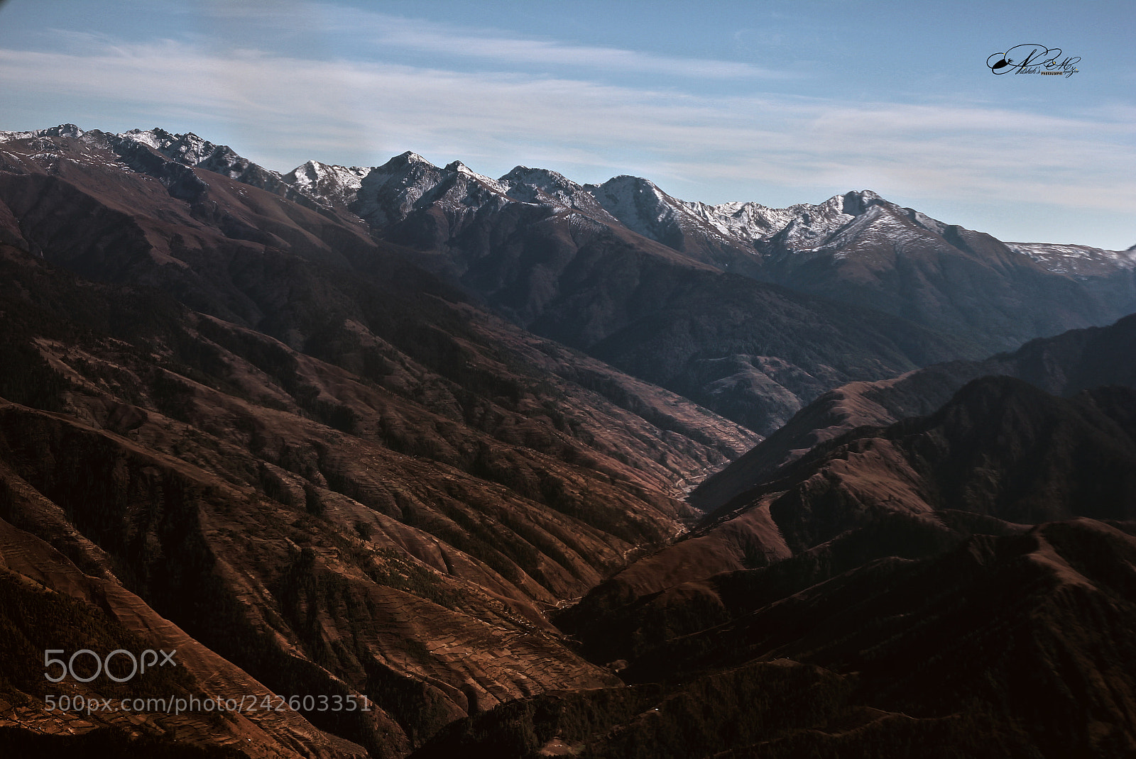 Canon EOS 550D (EOS Rebel T2i / EOS Kiss X4) sample photo. Layers of hill nepal photography