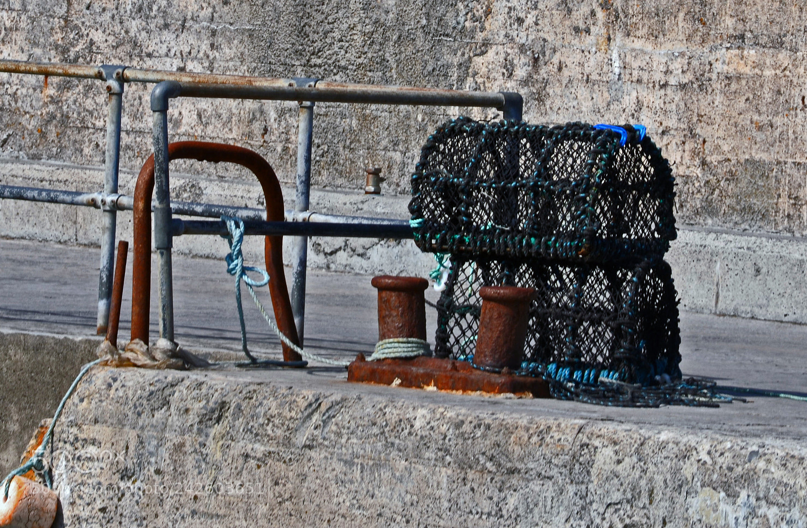 Nikon D5100 sample photo. Ballards and lobster traps photography