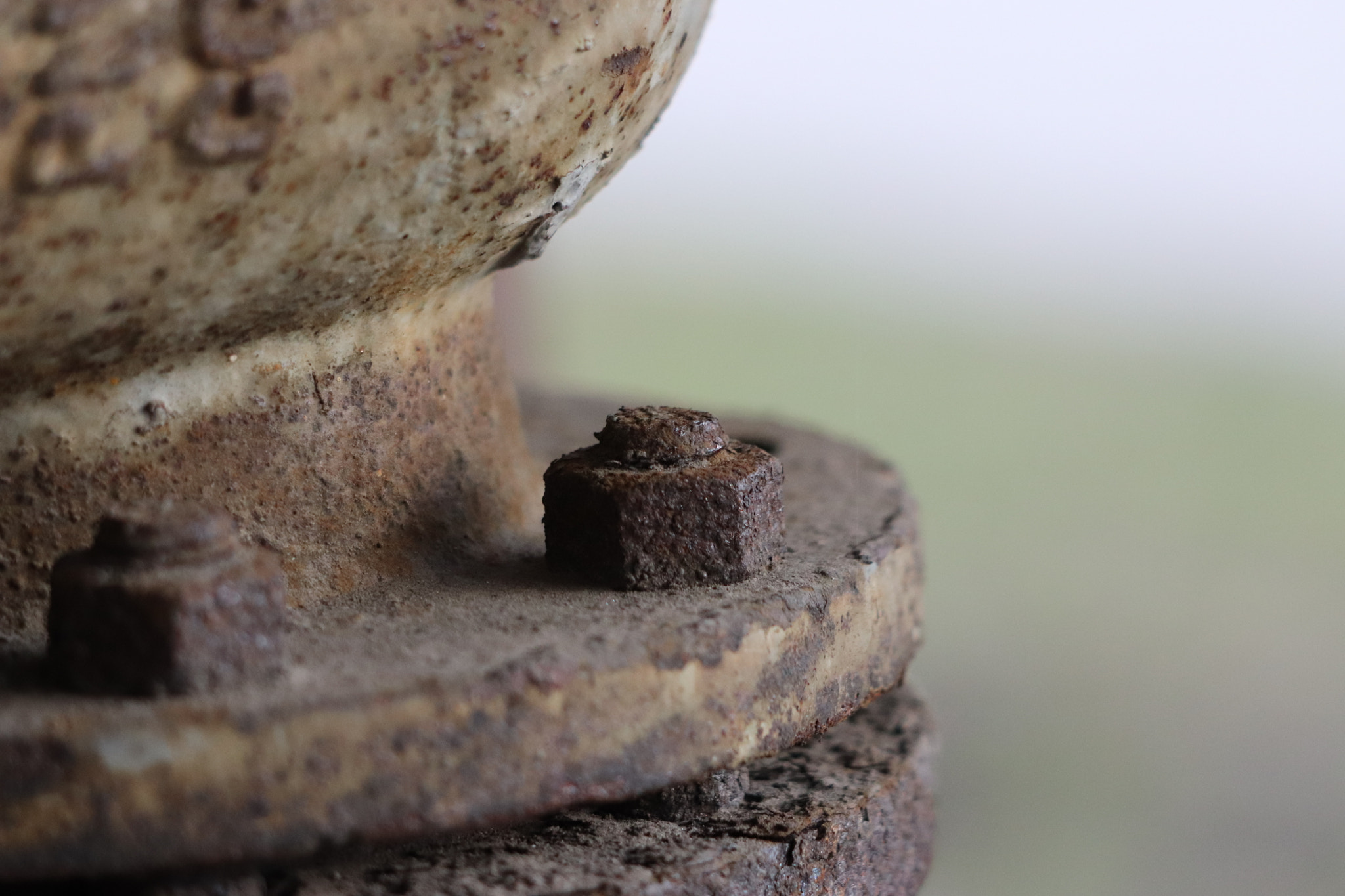 Canon EF 70-300 F4-5.6 IS II USM sample photo. Rusty screw photography