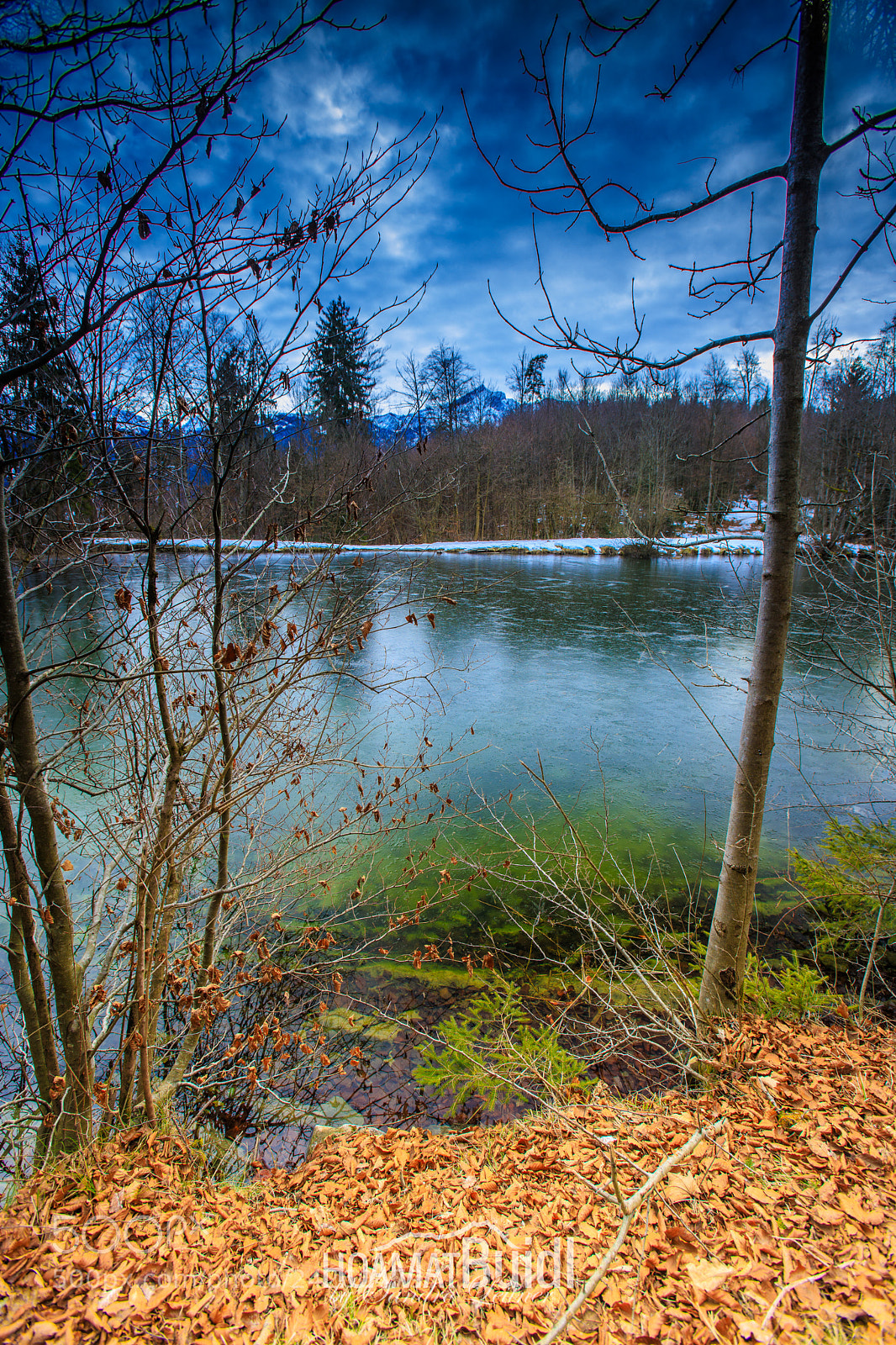 Canon EOS 6D Mark II sample photo. Farbenspiel im winter photography
