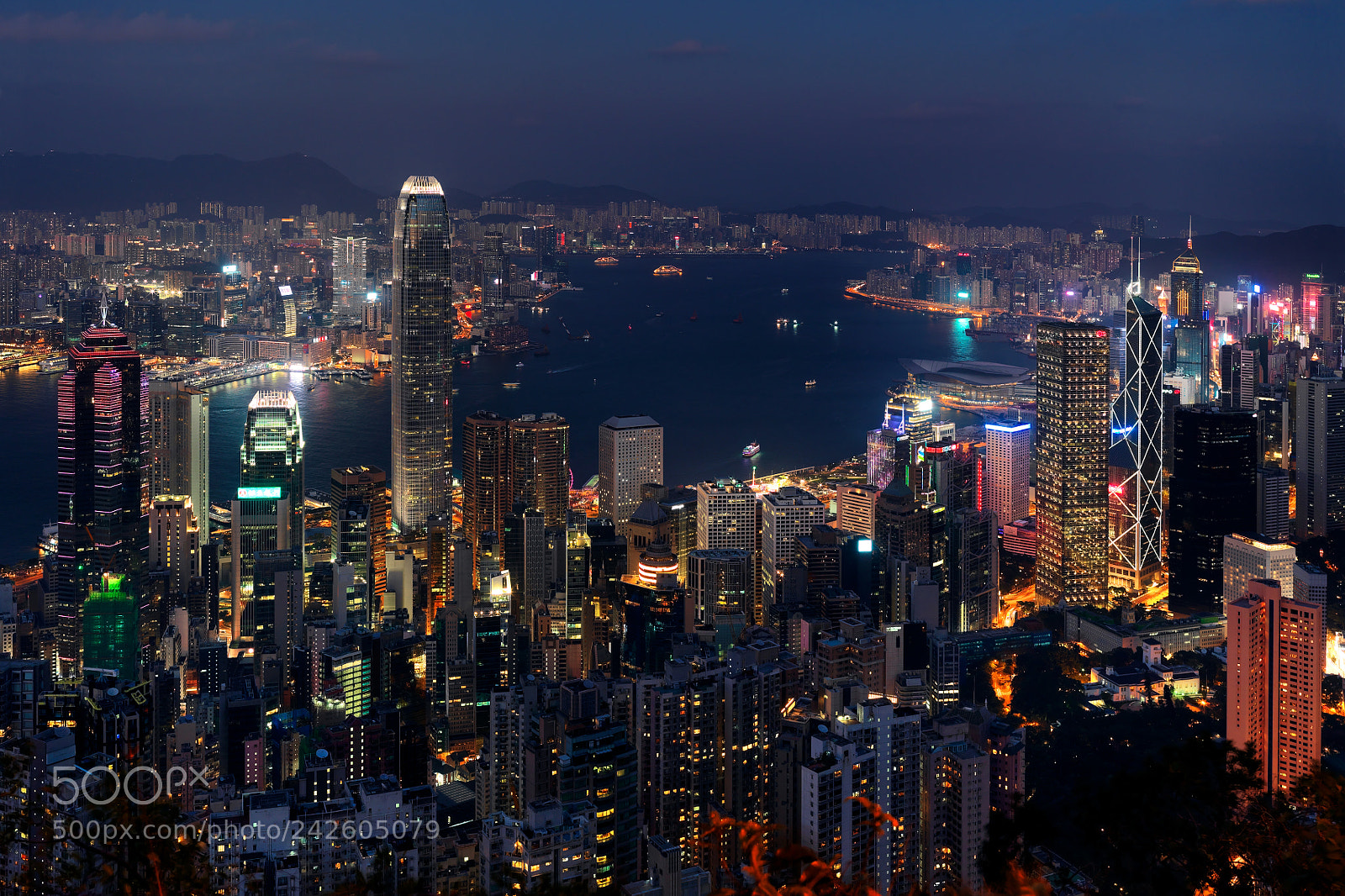 Hasselblad X1D-50c sample photo. 2018 hong kong nightscape photography