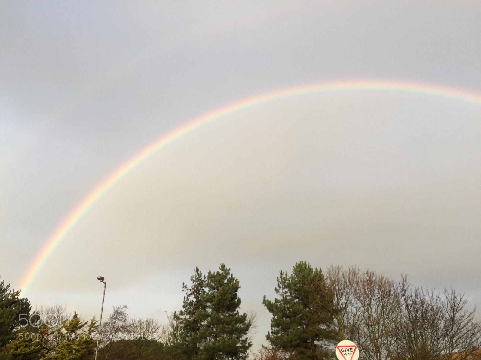 Apple iPhone 6 Plus sample photo. Rainbow photography