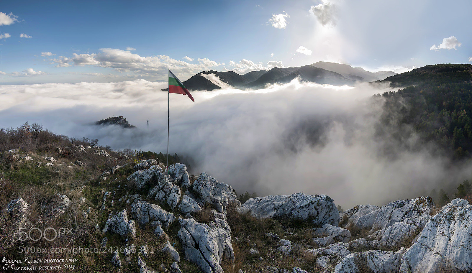 Nikon D300 sample photo. Low fog cover asenovgrad photography