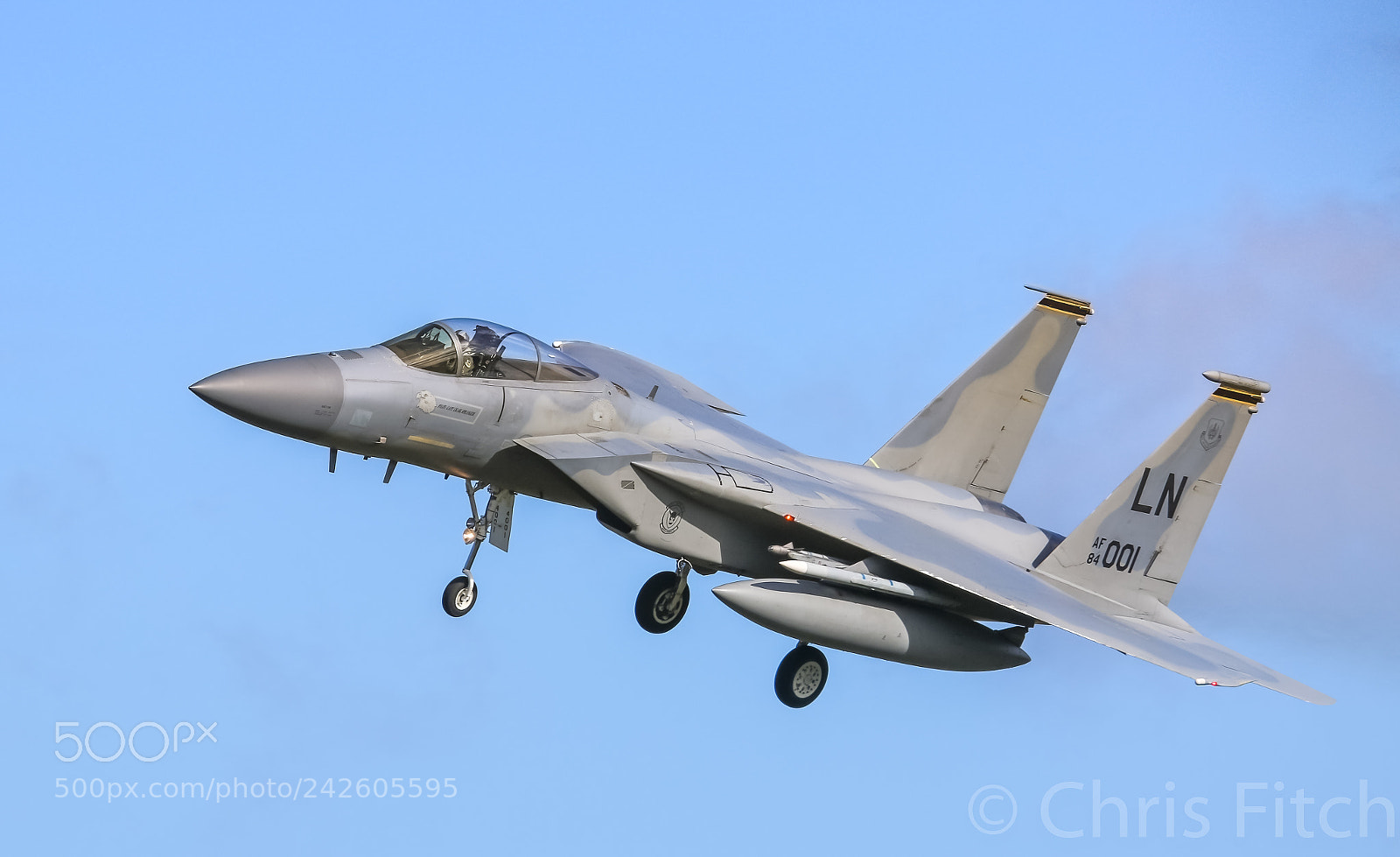 Canon EOS 7D Mark II sample photo. F-15c top side. photography