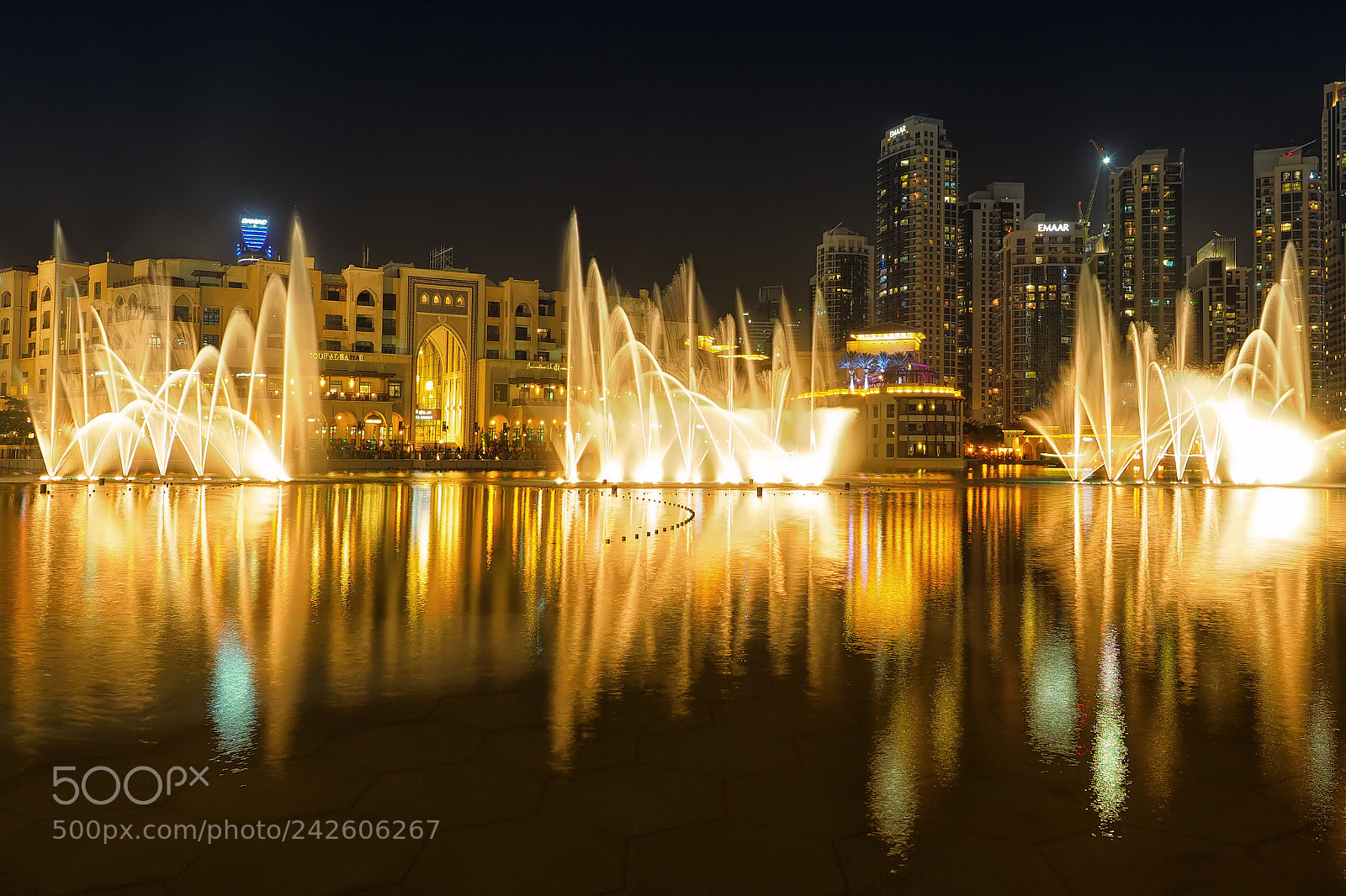 Olympus OM-D E-M1 Mark II sample photo. The dubai fountain photography