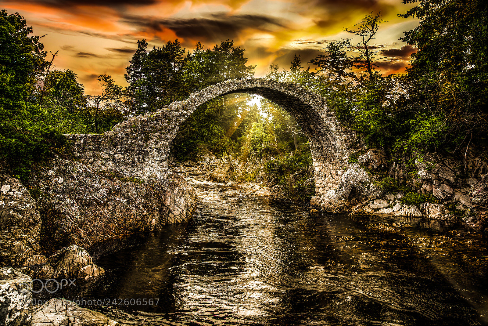 Nikon D800 sample photo. Sunset bridge photography