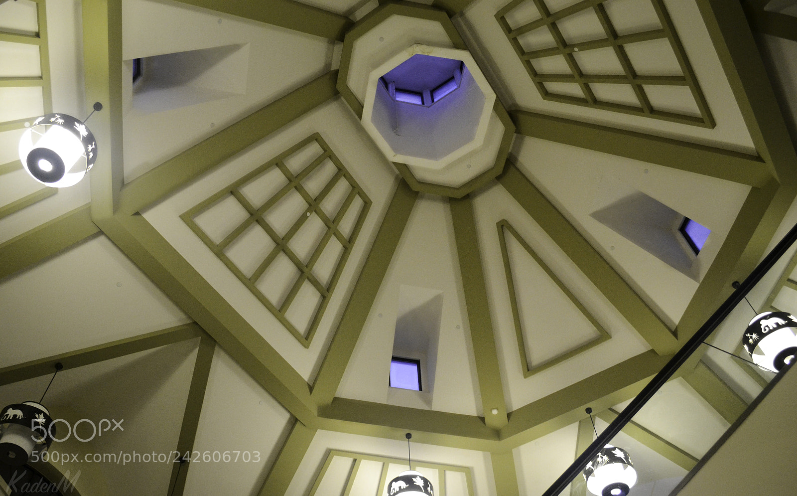 Nikon D3100 sample photo. Ceiling art photography