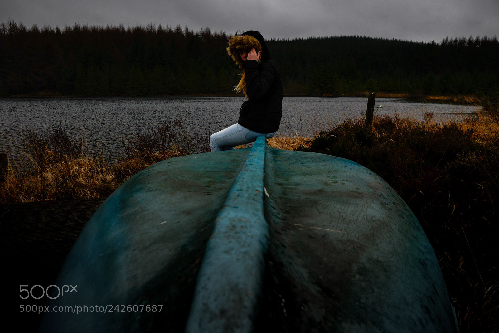 Nikon D610 sample photo. Girl on a boat photography