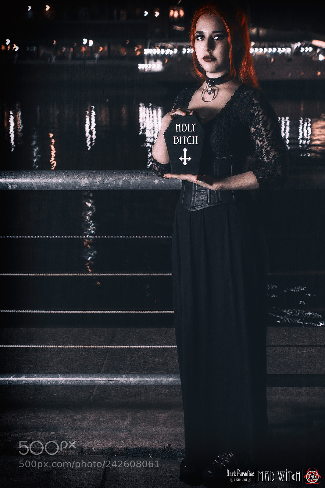 Nikon D7100 sample photo. Lady in black photography