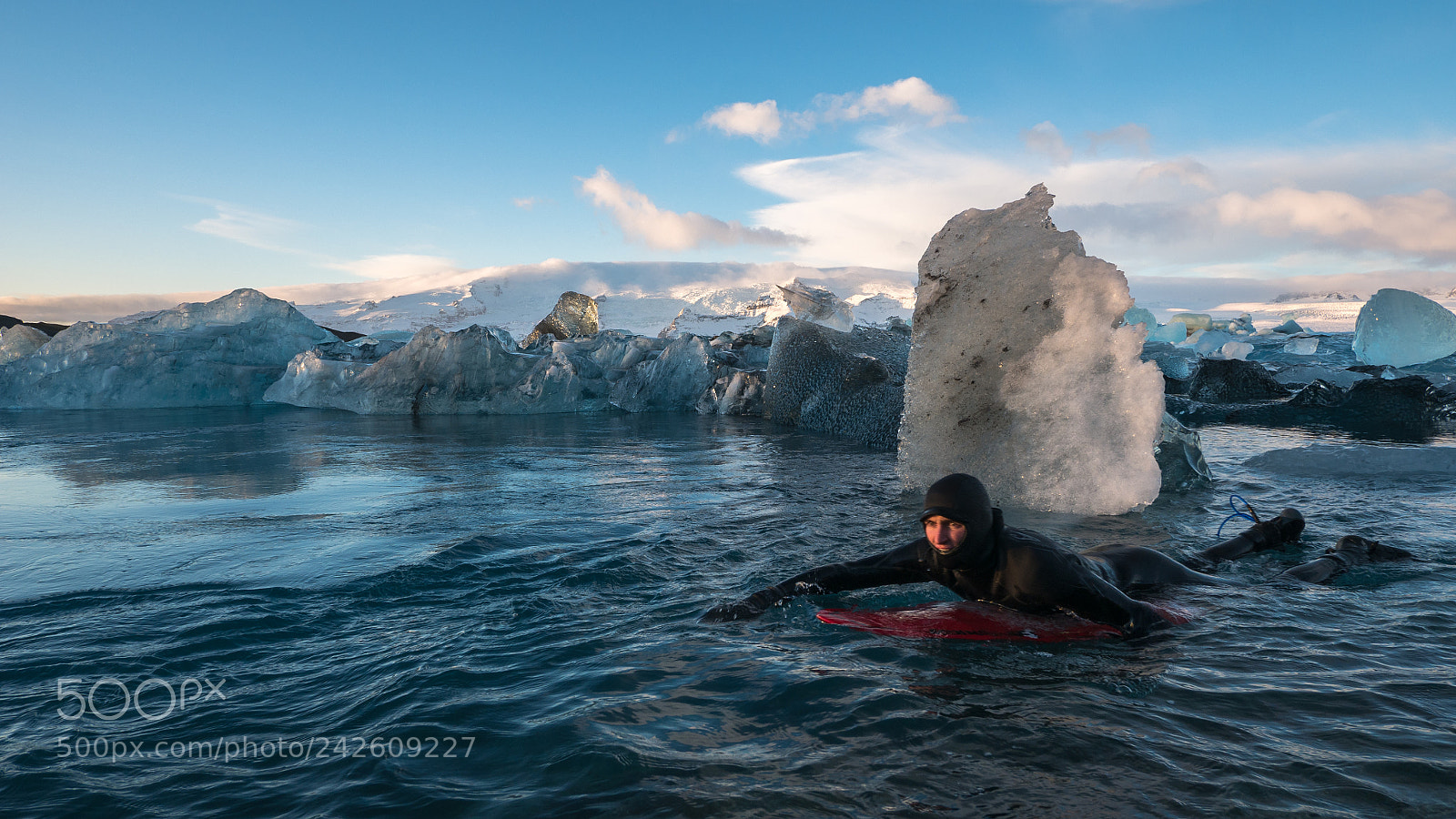 Panasonic Lumix DMC-GX7 sample photo. Glacier surf entry photography