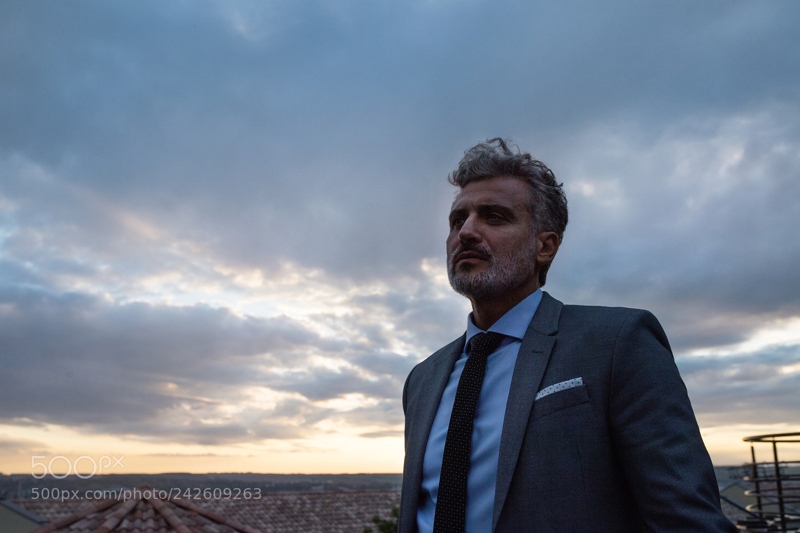 Nikon D5 sample photo. Mature businessman standing in photography