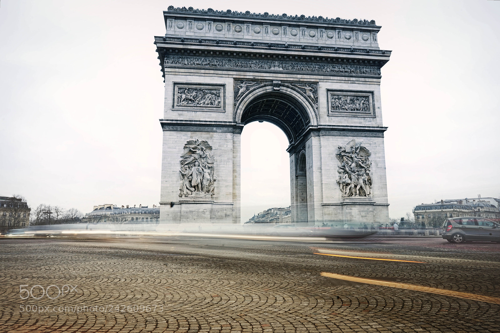 Sony a7 sample photo. Arc de triomphe photography