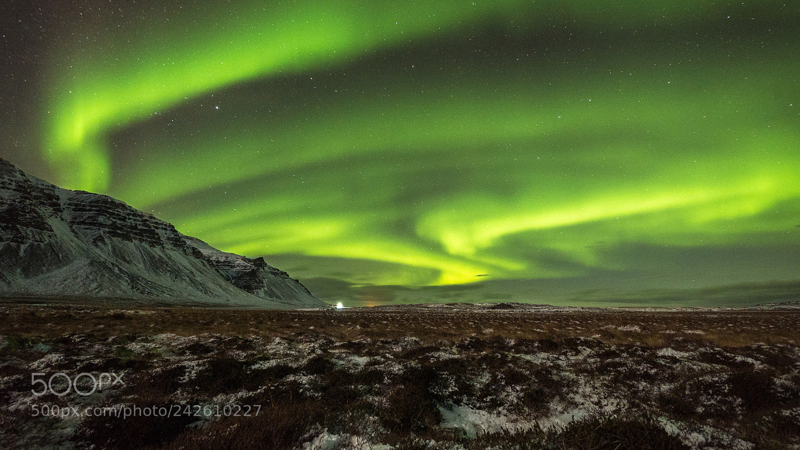 Panasonic Lumix DMC-GX7 sample photo. Northern lights iceland photography