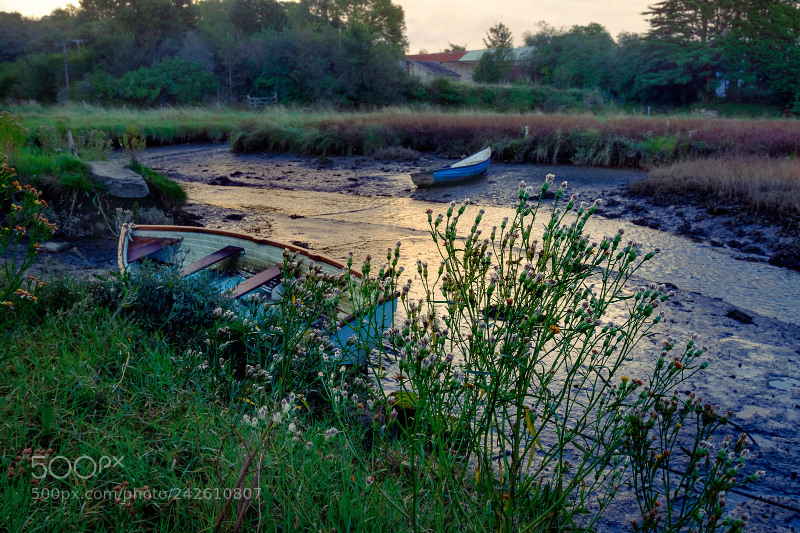 Fujifilm X-T1 sample photo. Hallowell creek, evening photography