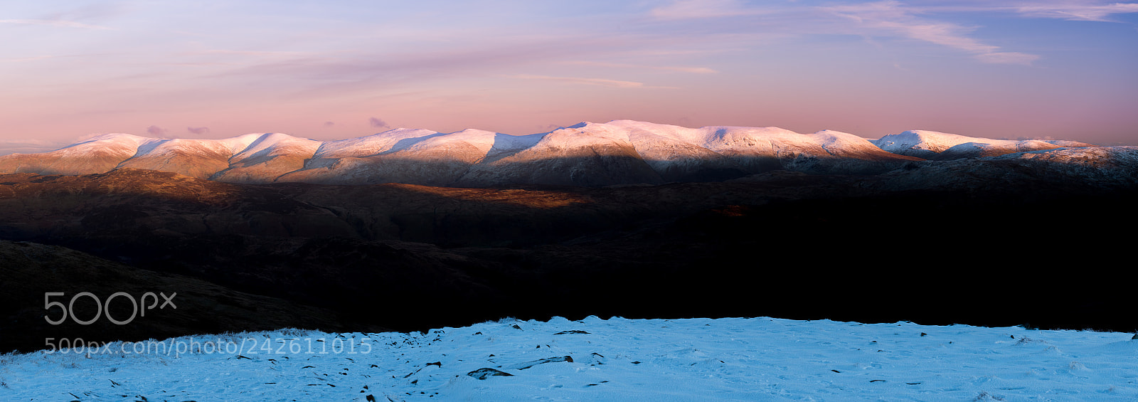 Nikon D610 sample photo. The helvellyn range from photography