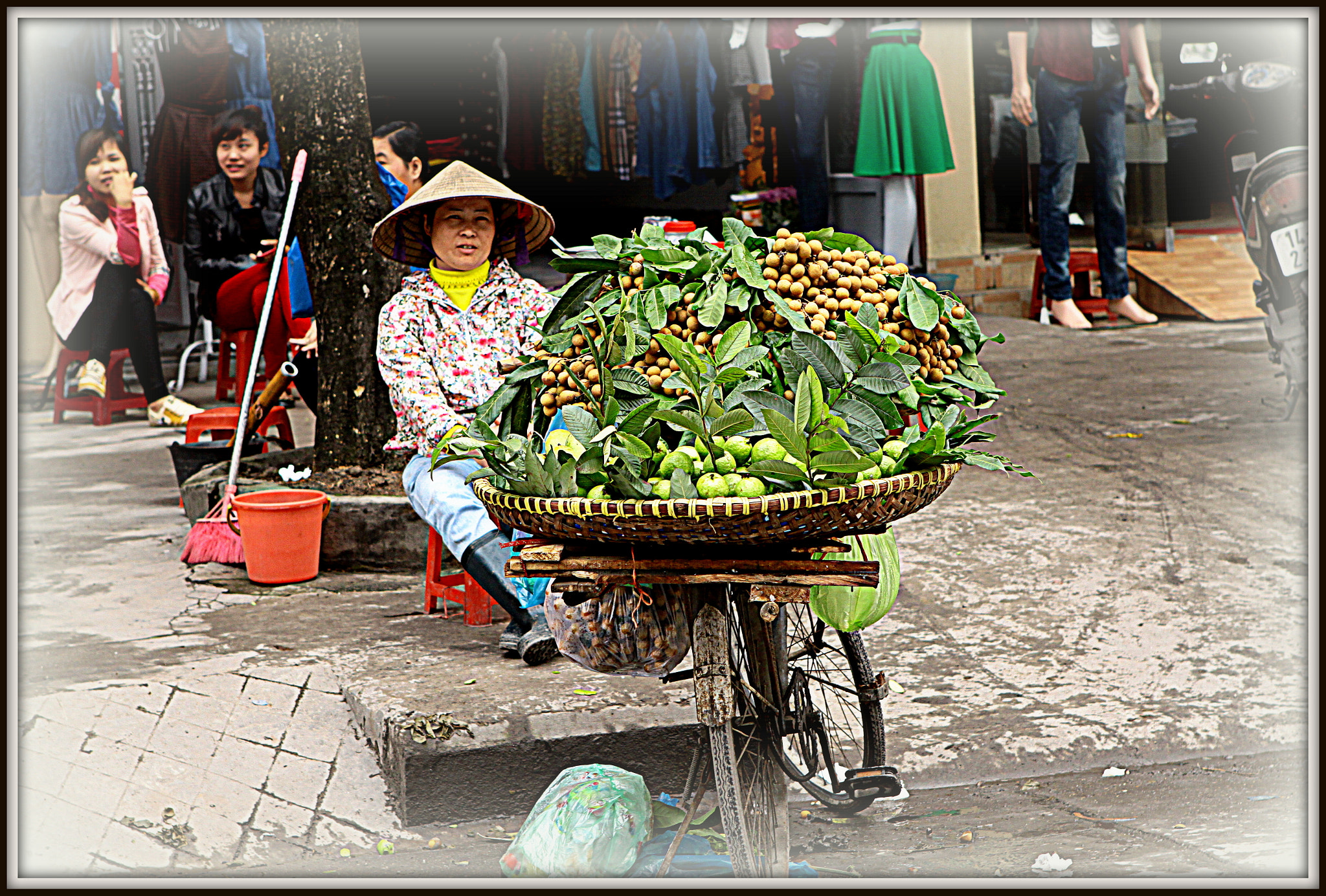Canon EOS 50D sample photo. Street vendor bangkok trilogy photography