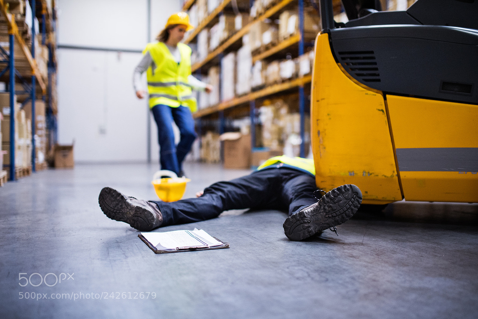 Nikon D5 sample photo. An injured worker after photography